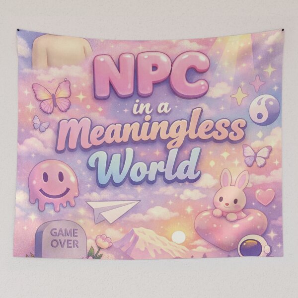Item preview, Existential Crisis NPC pastel design designed and sold by Mauswohn.