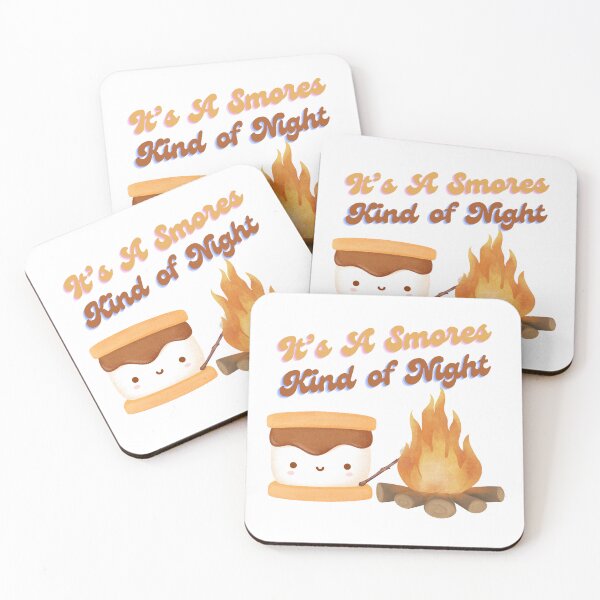 Item preview, It's a Smores Kind of Night Camping Camp Fire designed and sold by AussieMomma.