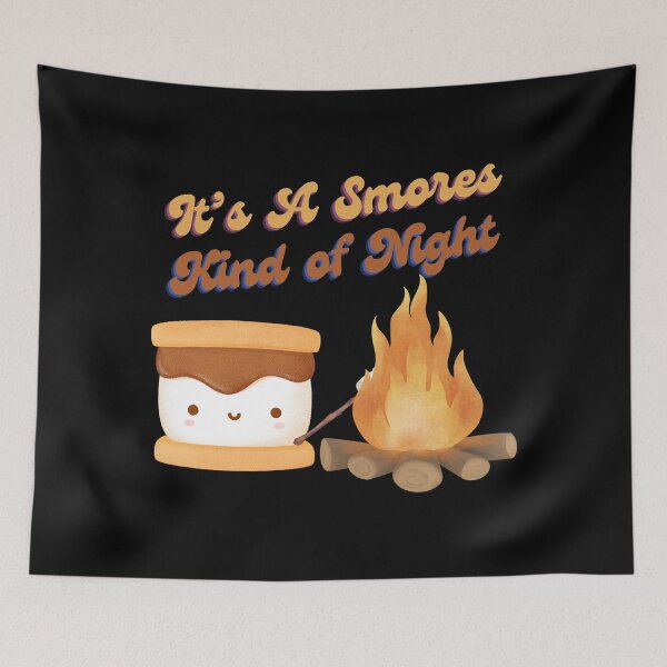 Item preview, It's a Smores Kind of Night Camping Camp Fire designed and sold by AussieMomma.
