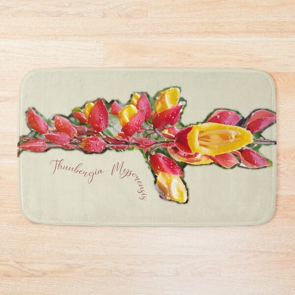 Item preview, Thunbergia mysorensis designed and sold by dipoco.