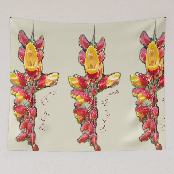 Item preview, Thunbergia mysorensis designed and sold by dipoco.
