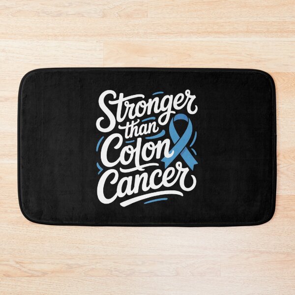 Item preview, Stronger Than Colon Cancer Script Shirt Arrow Accent Full Ribbon Colon Cancer Awareness designed and sold by DarylWelsh2024.