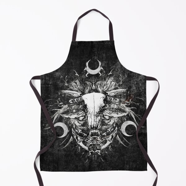 Item preview, Dark Occult Skull Art - Gothic Moon Ritual & Pagan Aesthetic designed and sold by yuvimaginaria.