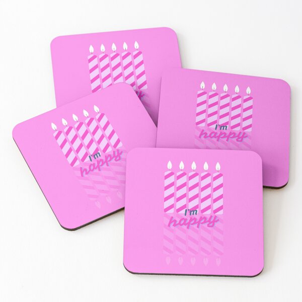 Item preview, Pink candles designed and sold by redsamm.