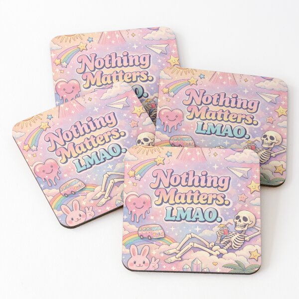 Item preview, Nothing Matters LMAO Pastel Aesthetics designed and sold by Mauswohn.