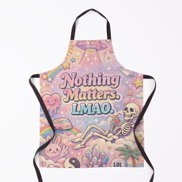 Item preview, Nothing Matters LMAO Pastel Aesthetics designed and sold by Mauswohn.
