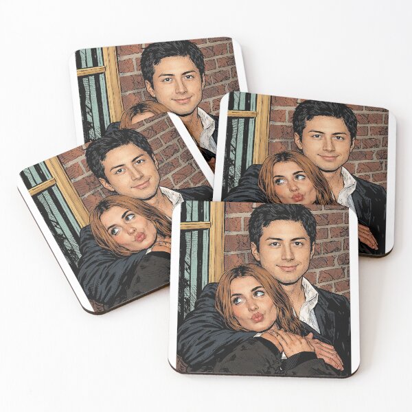 Item preview, Hudson Williams and Sophie Nélisse from Heated Rivalry (fan art) designed and sold by PopCultureAndStuff.
