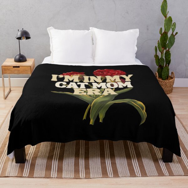 Item preview, I'm in my cat mom era Flowers Classic Funny T-Shirt designed and sold by OldSkullDesigns.