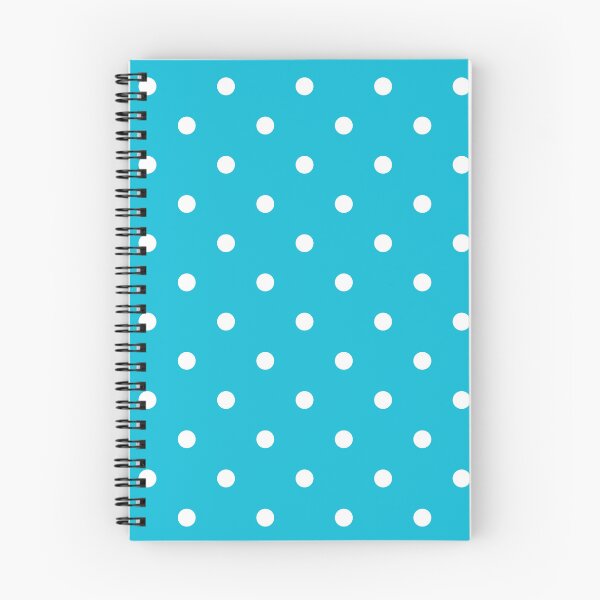 Item preview, Aqua Blue and White Polka dots  designed and sold by POLKAIWERX.
