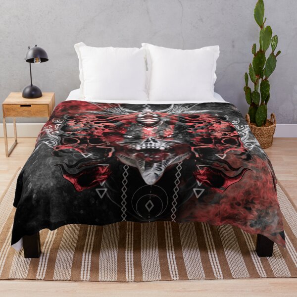Item preview, Infernal Demon Skull Art - Hellfire Gothic Monster & Dark Fantasy Horror designed and sold by yuvimaginaria.