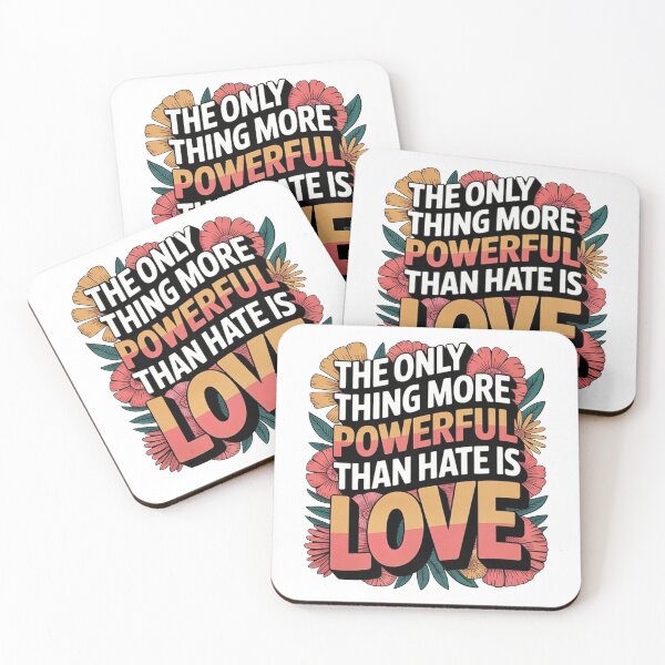 Item preview, The Only Thing More Powerful Than Hate Is Love designed and sold by jessicakennedy6.