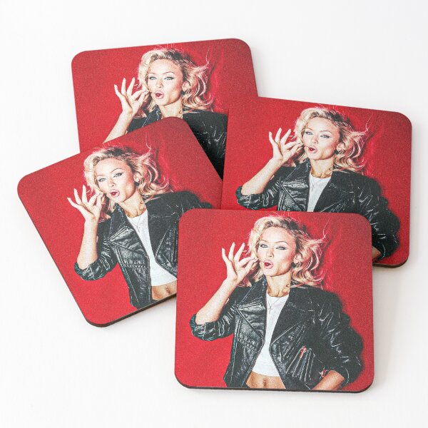 Item preview, Zara Larsson eats a cherry, retro (fan art) designed and sold by PopCultureAndStuff.