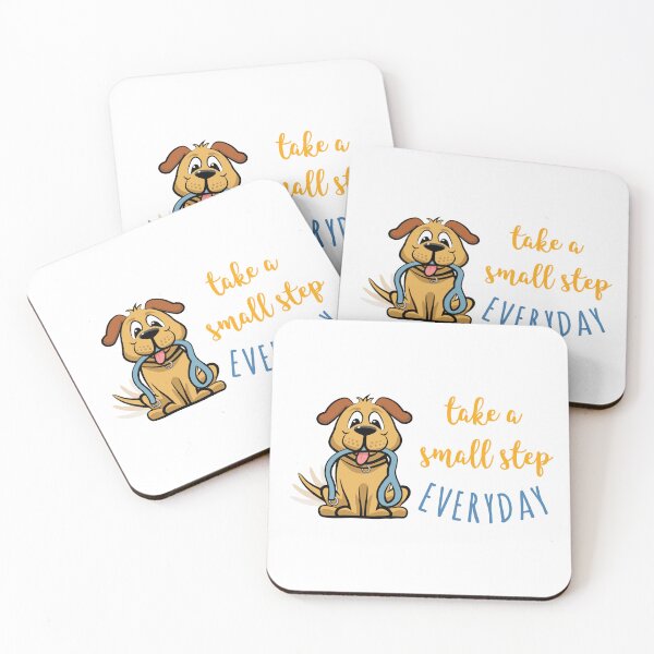 Item preview, Take a Small Step Everyday Dog Walk Walker designed and sold by AussieMomma.