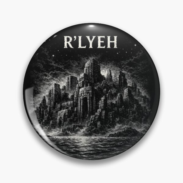Item preview, R'lyeh The Sunken City Lovecraft Horror designed and sold by Beaurozier.