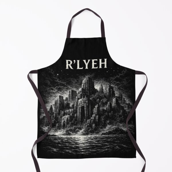 Item preview, R'lyeh The Sunken City Lovecraft Horror designed and sold by Beaurozier.