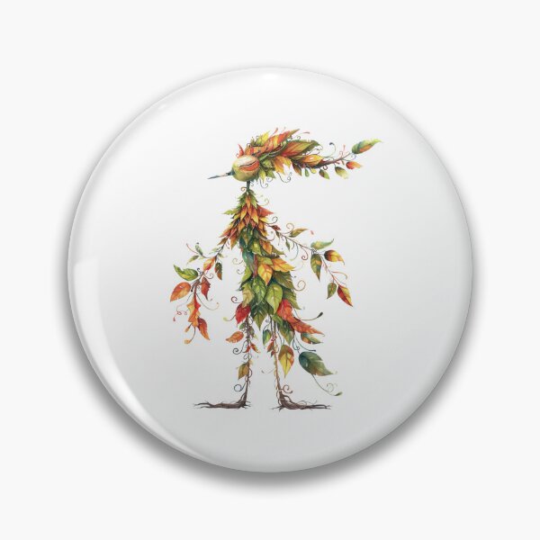 Item preview, Autumn Leaf Warden – Fall Foliage Spirit designed and sold by Gallory Hive.