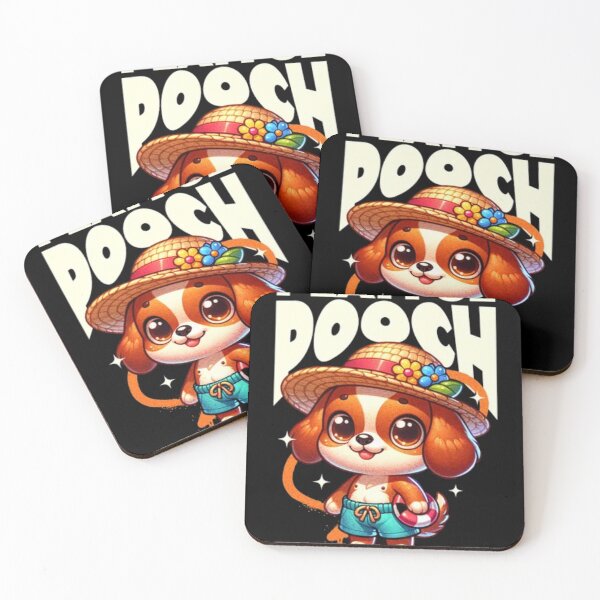 Item preview, Playful Pooch Summer Vibes - Kawaii Beach Dog designed and sold by GenZFashion000.