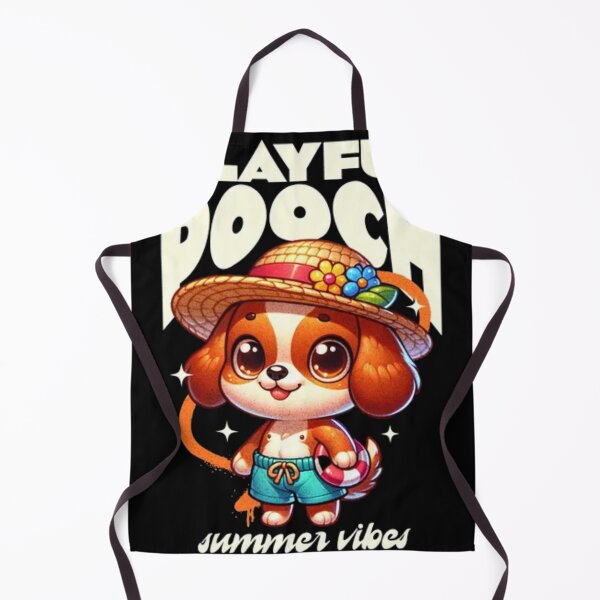 Item preview, Playful Pooch Summer Vibes - Kawaii Beach Dog designed and sold by GenZFashion000.