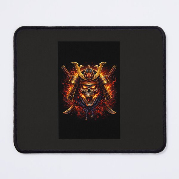 Item preview, Samurai Skull Warrior Fire Helmet designed and sold by Rise phoenix .