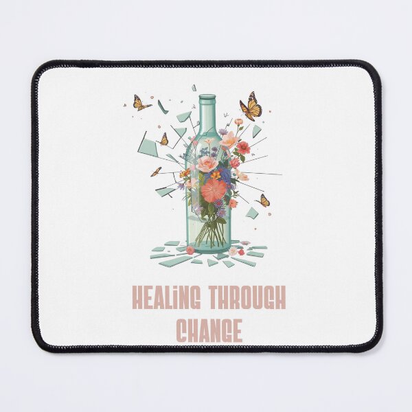 Item preview, Broken Bottle Bloom – Sober Recovery Transformation Flowers designed and sold by trendplusco.