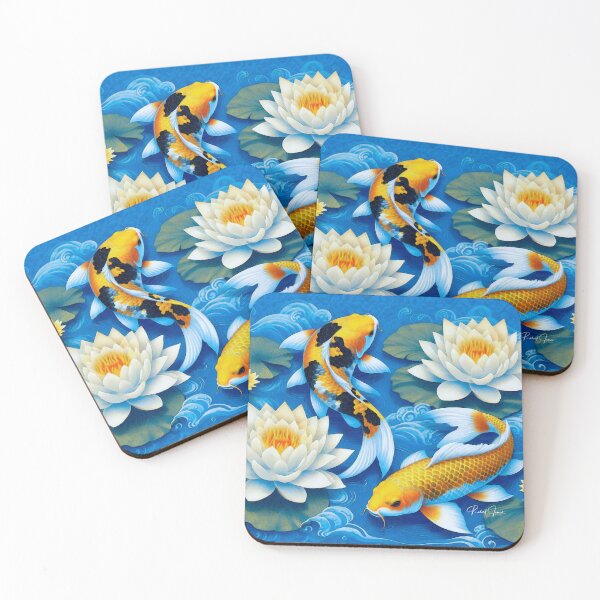 Item preview, Koi and Lotus Energy  designed and sold by aloharobj.