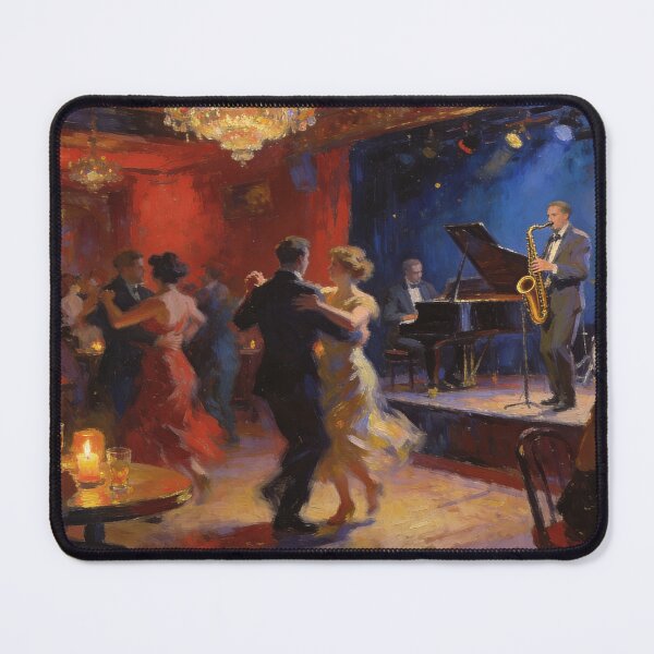 Item preview, Colorful Nightclub Party Painting, Jazz Music, Dancing People & City Nightclub Atmosphere designed and sold by BlareBlare.