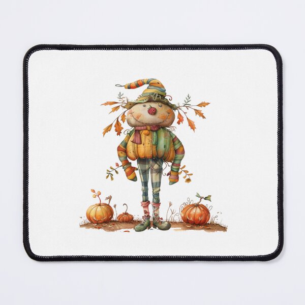 Item preview, Pumpkin Patch Scarecrow Gnome designed and sold by Gallory Hive.