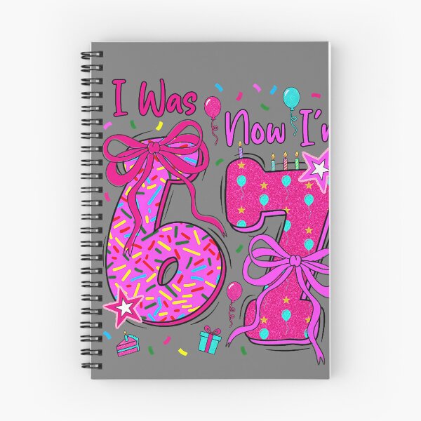 Item preview, 7th Birthday Girl I was 6 Now I'm 7 Year Old 67 Birthday designed and sold by mjohnson9.