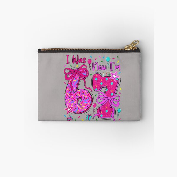 Item preview, 7th Birthday Girl I was 6 Now I'm 7 Year Old 67 Birthday designed and sold by mjohnson9.