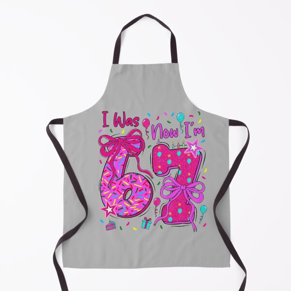 Item preview, 7th Birthday Girl I was 6 Now I'm 7 Year Old 67 Birthday designed and sold by mjohnson9.