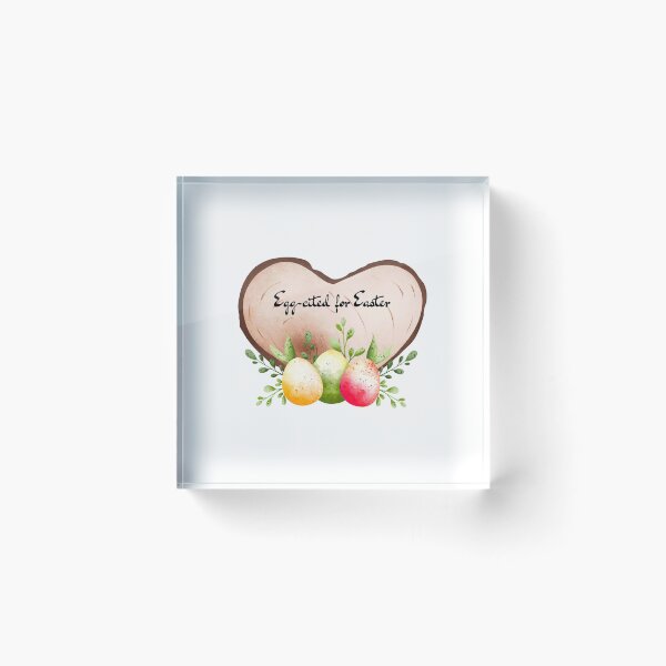 Item preview, Egg-cited for Easter Sticker – Colorful Easter Eggs with Spring Vibes designed and sold by FestivityFinds.