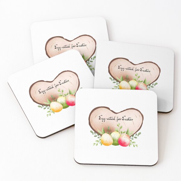 Item preview, Egg-cited for Easter Sticker – Colorful Easter Eggs with Spring Vibes designed and sold by FestivityFinds.