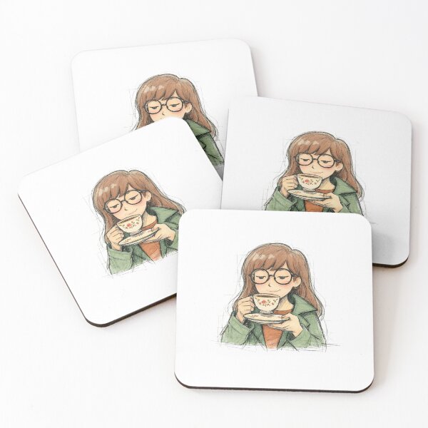 Item preview, Daria with vintage teacup designed and sold by LIS AND MELIVERSO.