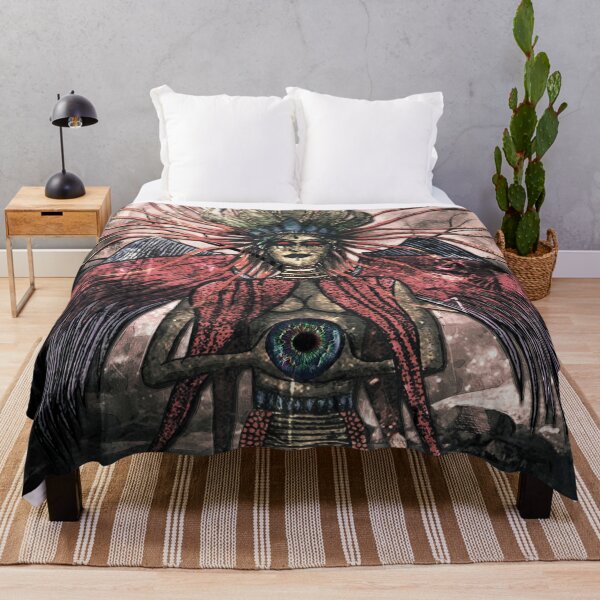 Item preview, Dark Goddess Naga Art - Cosmic Medusa Mythology & Serpent Horror designed and sold by yuvimaginaria.