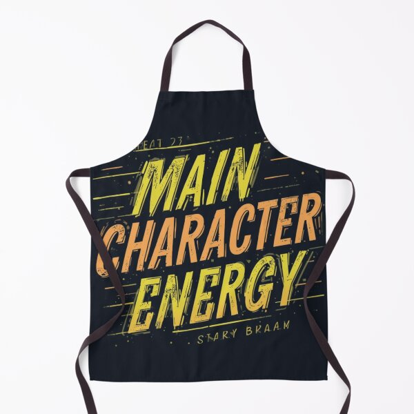 Item preview, Main Character Energy – Motivational Aesthetic Quote designed and sold by Saynix.