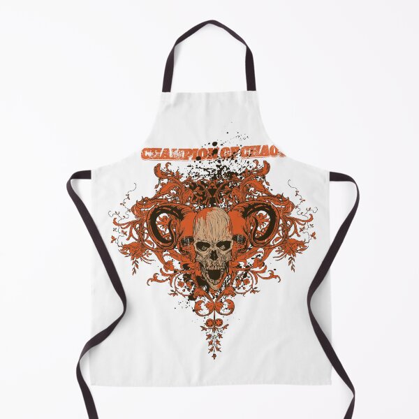 Item preview, Champion of Chaos - Dark Gothic Horned Skull Baroque Streetwear designed and sold by snapifyprints.
