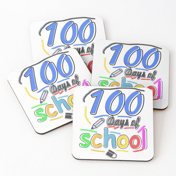 Item preview, 100 Days of School Colorful Typography Kids Teacher Classroom Celebration designed and sold by ShaylaSexton.