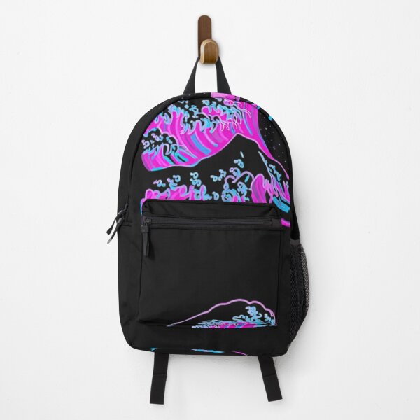 Item preview, Vaporwave Great Wave Fuji designed and sold by DeadpanThreads.