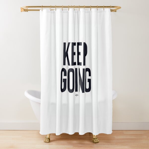 Item preview, Keep Going – Minimal Motivational Quote designed and sold by Saynix.