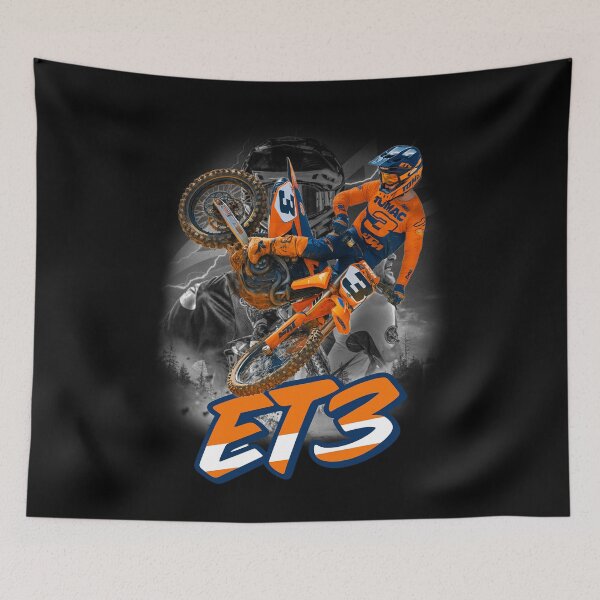 Item preview, Eli Tomac ET3 Motocross Dirt bike Champion Gift Design 2026 2027 designed and sold by JohnyyBrap.