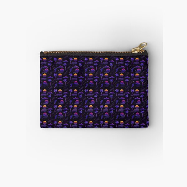 Item preview, 8-bit Retro Synthwave Pattern designed and sold by ReggieRaggz.