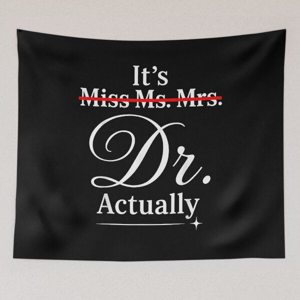 Item preview, Doctoral Thesis Miss Ms. Mrs. Dr. Doctorate Doctor designed and sold by Goleon12.