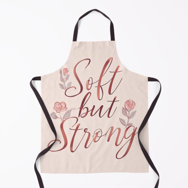Item preview, Soft But Strong – Feminine Empowerment Quote designed and sold by Saynix.