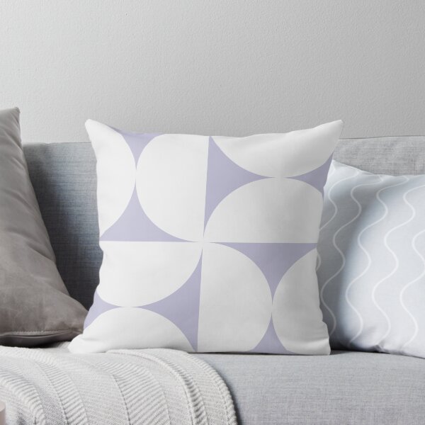 Item preview, Bold Bauhaus Mid Century Minimalism 24 Lavender Purple designed and sold by colourpoems.