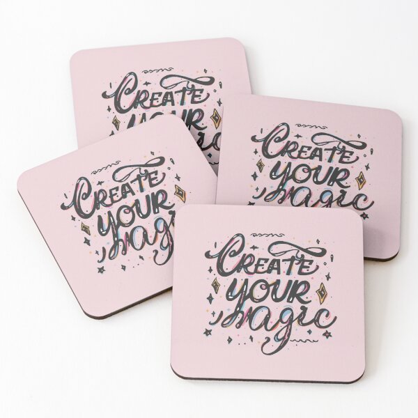 Item preview, Create Your Magic – Inspirational Dreamy Quote designed and sold by Saynix.