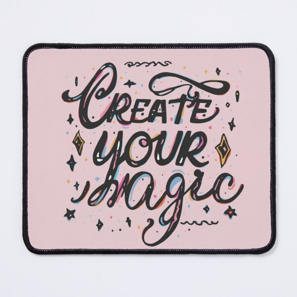 Item preview, Create Your Magic – Inspirational Dreamy Quote designed and sold by Saynix.