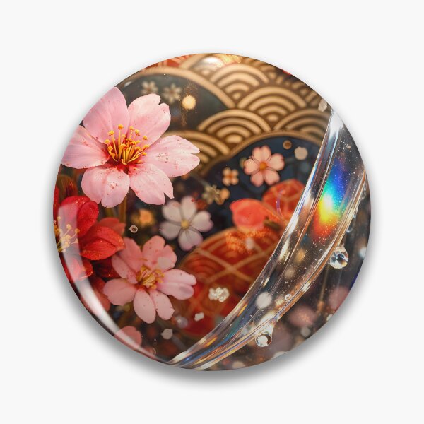 Item preview, Wagara flowers and glass designed and sold by Helmy Dream.