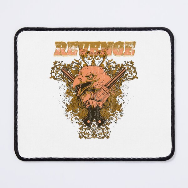 Item preview, Revenge - Vintage Outlaw Eagle and Crossed Revolvers Streetwear designed and sold by snapifyprints.