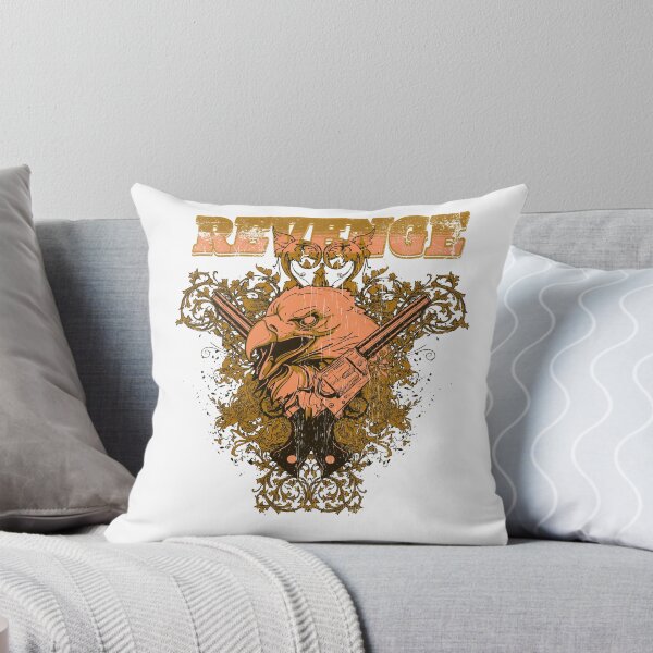 Item preview, Revenge - Vintage Outlaw Eagle and Crossed Revolvers Streetwear designed and sold by snapifyprints.