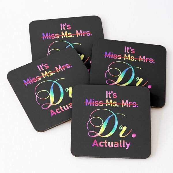 Item preview, It's Miss Ms Mrs Dr Actually Doctor Graduation Appreciation designed and sold by Goleon12.